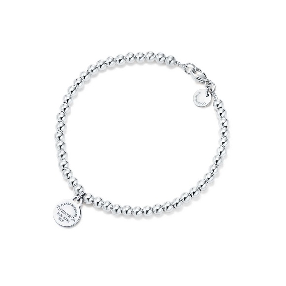 Tiffany & Co. Circle Bead Bracelet — Silver